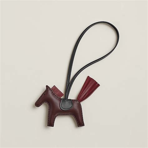 hermes horse key chain|hermes rodeo charm pm.